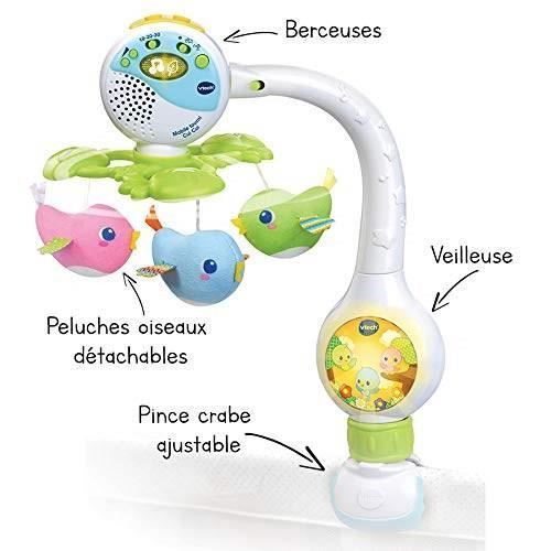 Vtech Baby Mobile Tourni Cui Cui Mobile Bebe Lestendances Fr