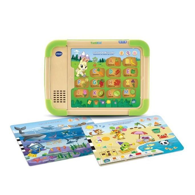 VTECH - Tactikid, ma Tablette Educative - Jouet Bois FSC - Photo n°1