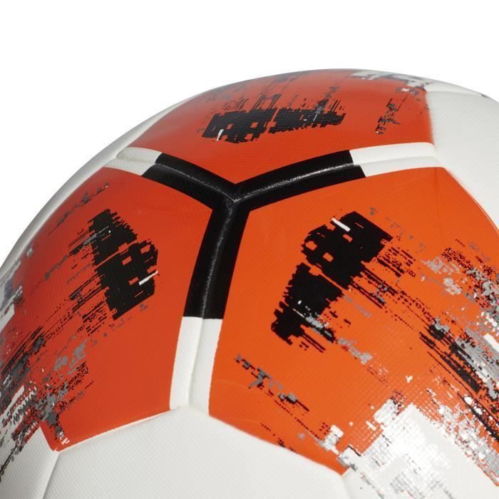 ADIDAS Ballon Team Top Replique Trainingsball Blanc Orange - Photo n°2