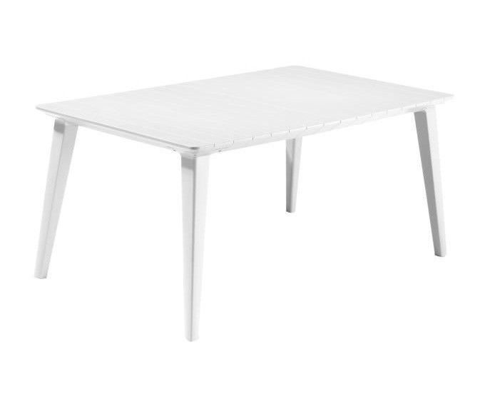 Table Lima 160 6 personnes - Design contemporain - Blanc - Photo n°1