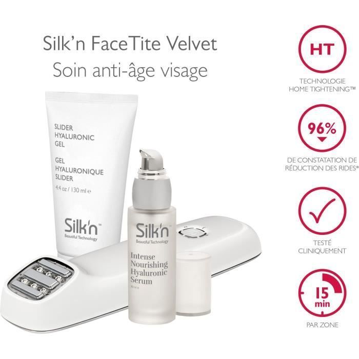 Appareil antivieillissement du visage - Silk'n - FaceTite Velvet - Photo n°1