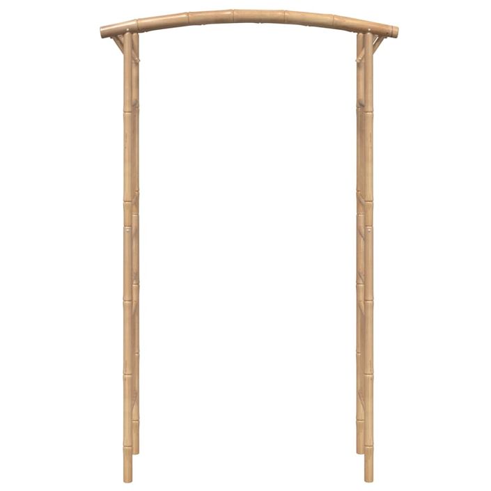 Arche pour rosiers Bambou 118x40x187 cm - Photo n°4