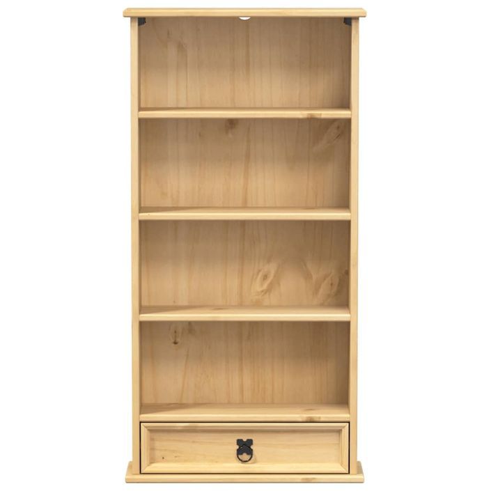 Armoire à CD Corona 52x17,5x103 cm bois de pin massif - Photo n°4