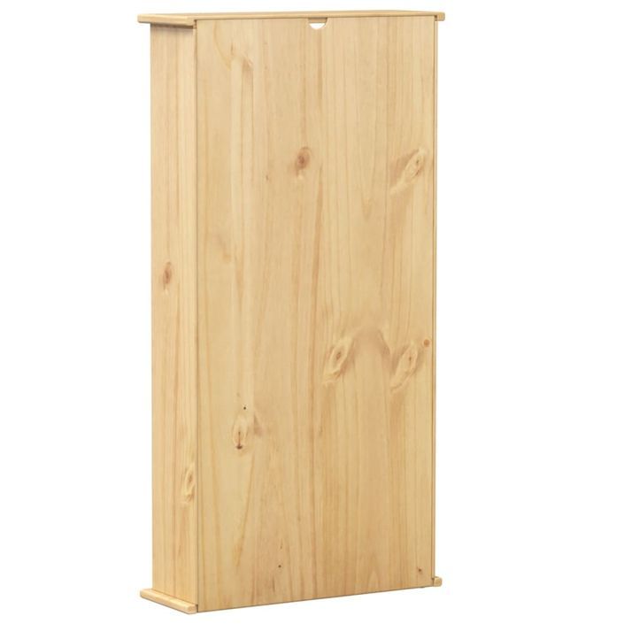 Armoire à CD Corona 52x17,5x103 cm bois de pin massif - Photo n°6