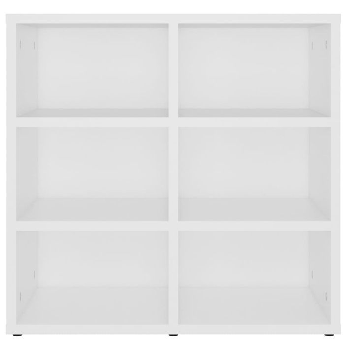 Armoire à chaussures Blanc 52,5x30x50 cm - Photo n°4