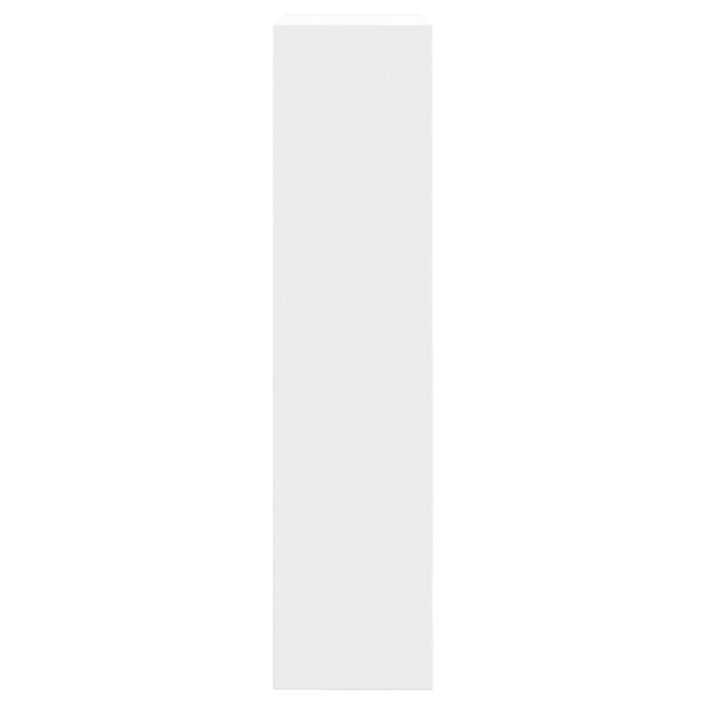 Armoire à chaussures blanc 60x21x87,5 cm bois d'ingénierie - Photo n°6