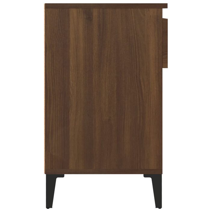 Armoire à chaussures Chêne marron 102x36x60cm Bois d'ingénierie - Photo n°8