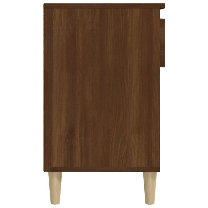 Armoire à chaussures Chêne marron 102x36x60cm Bois d'ingénierie - Photo n°8