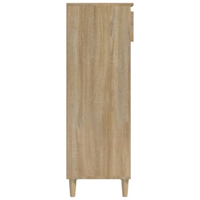 Armoire à chaussures Chêne sonoma 40x36x105cm Bois d'ingénierie - Photo n°5