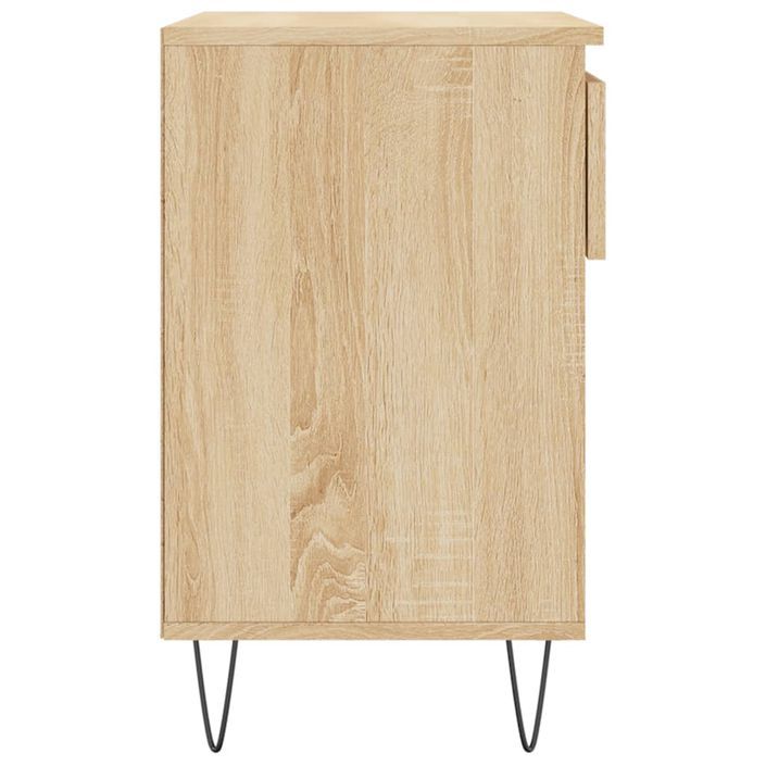 Armoire à chaussures Chêne sonoma 70x36x60 cm Bois d'ingénierie - Photo n°7