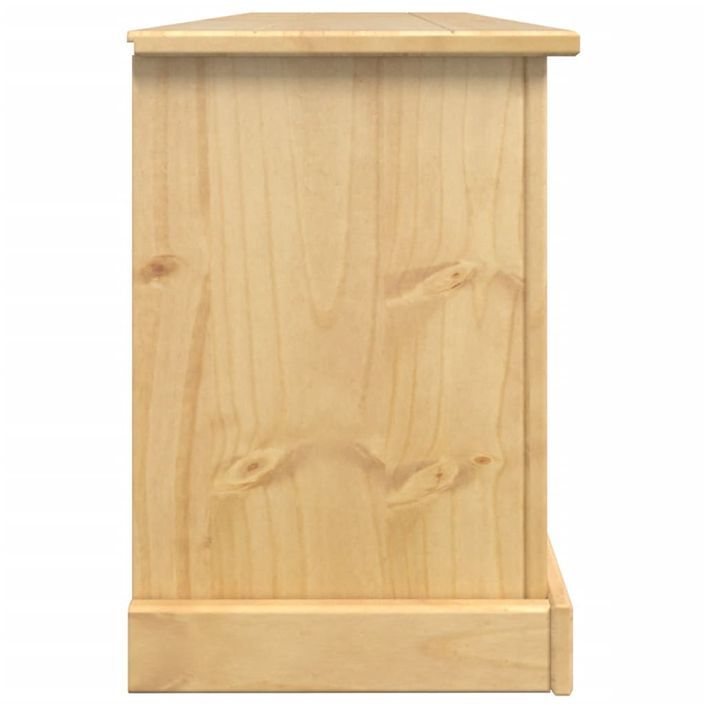 Armoire à chaussures Corona 99x32x47 cm bois de pin massif - Photo n°5