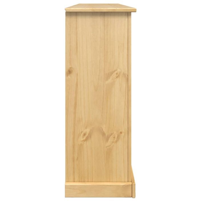 Armoire à chaussures Corona 99x32x85 cm bois de pin massif - Photo n°5