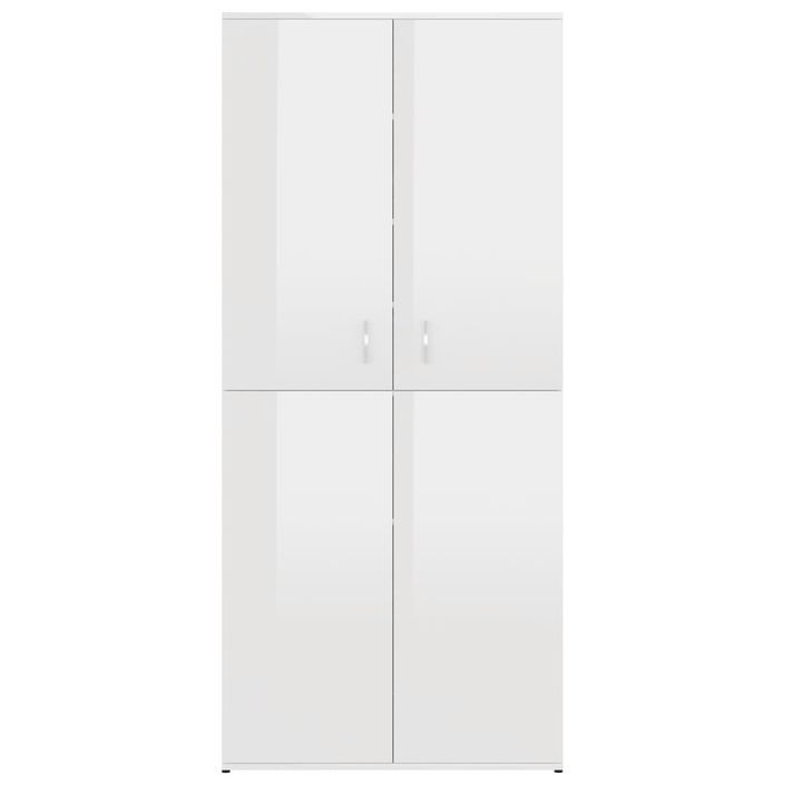 Armoire à chaussures multifonction avec petite penderie H 178 cm – Élégance et praticité - Photo n°6