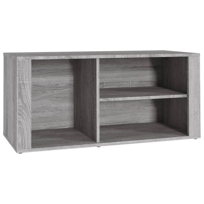 Armoire à chaussures Sonoma gris 100x35x45 cm Bois d'ingénierie - Photo n°1