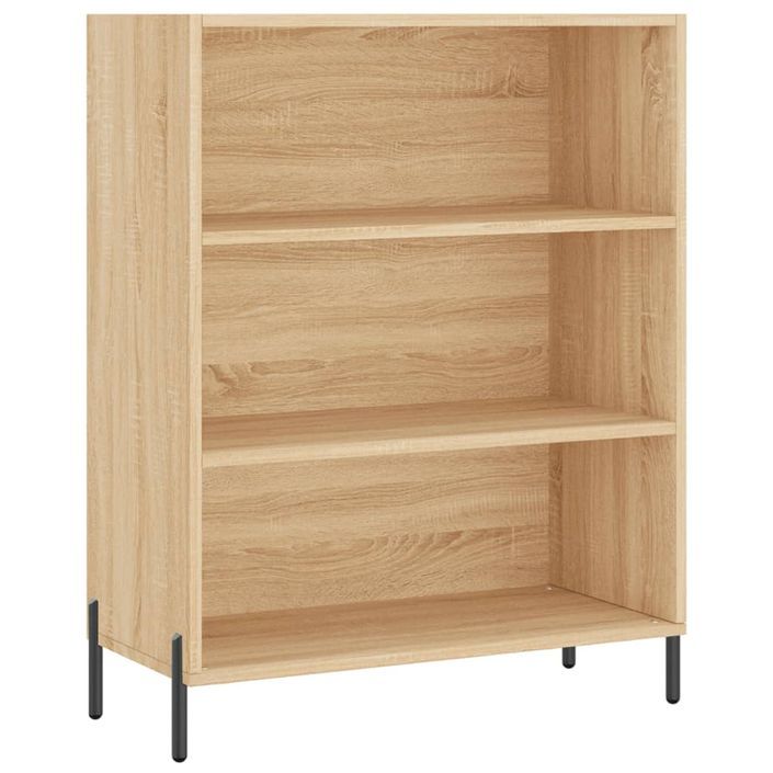 Armoire à étagères chêne sonoma 69,5x32,5x90 cm bois ingénierie - Photo n°1