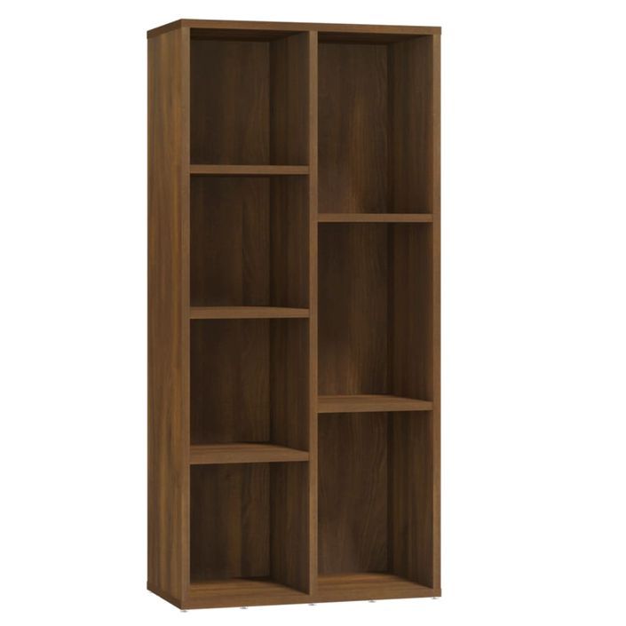 Armoire à livres Chêne marron 50x25x106 cm - Photo n°1