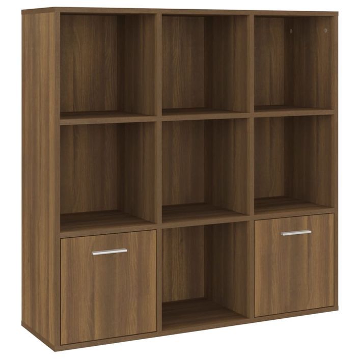 Armoire à livres Chêne marron 98x30x98 cm - Photo n°1