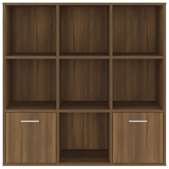 Armoire à livres Chêne marron 98x30x98 cm - Photo n°3