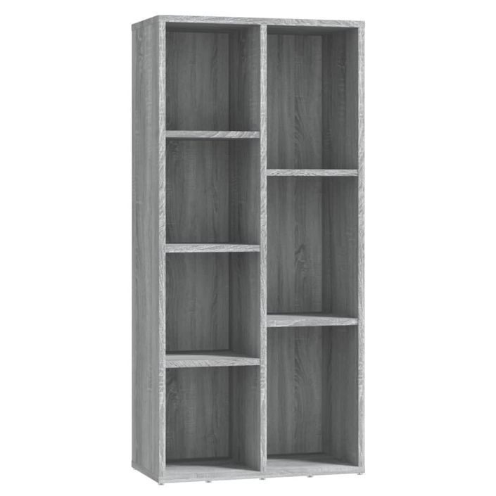 Armoire à livres Sonoma gris 50x25x106 cm - Photo n°2