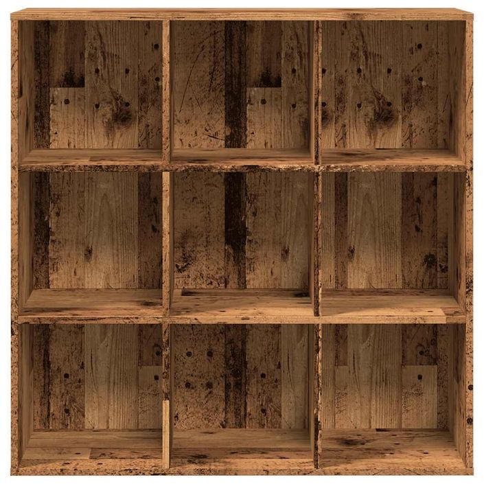 Armoire à livres vieux bois 98x29x97,5 cm - Photo n°5