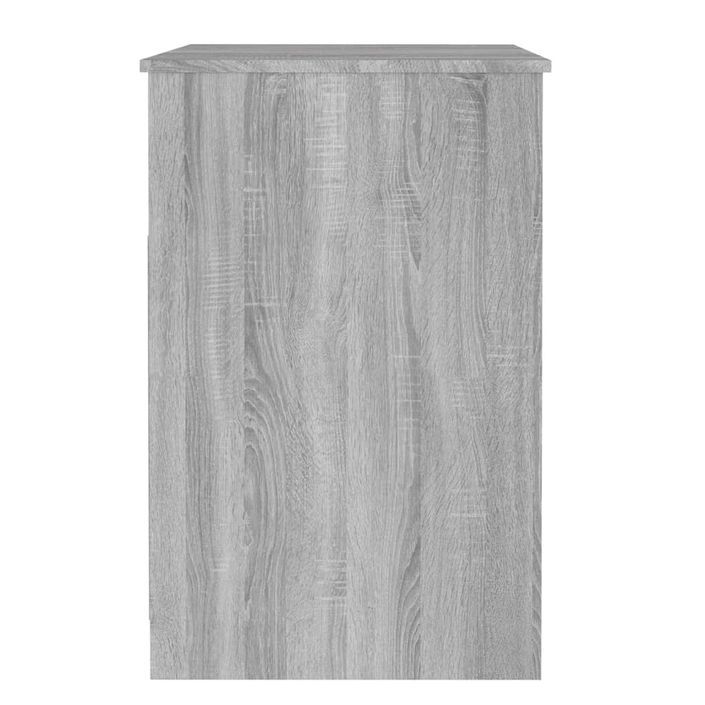 Armoire à tiroirs Sonoma gris 40x50x76 cm Bois d'ingénierie - Photo n°7