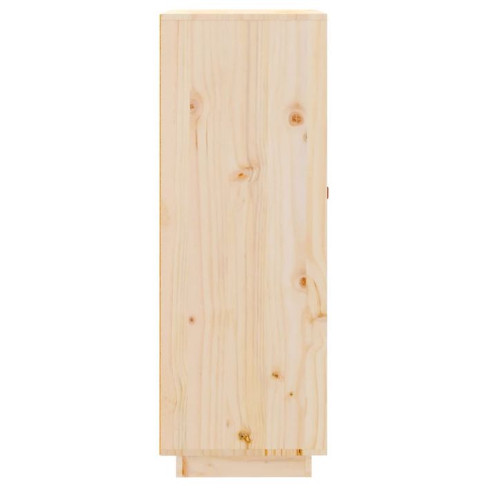 Armoire à vin 45x34x100 cm Bois de pin massif - Photo n°6