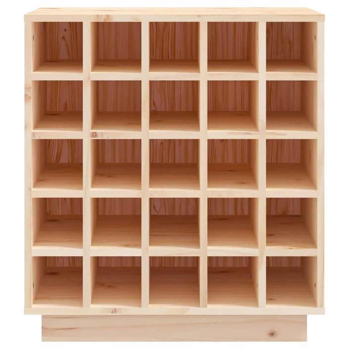 Armoire à vin 55,5x34x61 cm Bois de pin massif - Photo n°5