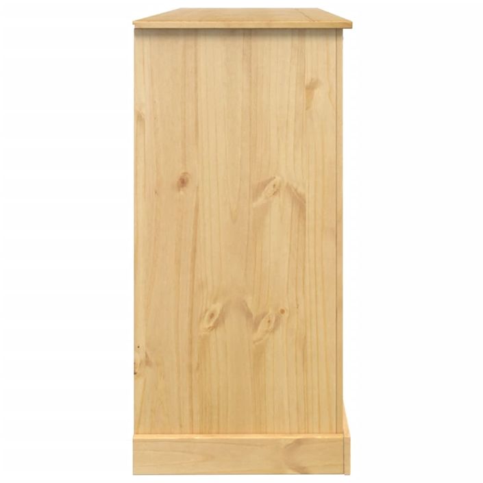 Armoire à vin Corona 107,5x51x105,5 cm bois de pin massif - Photo n°5