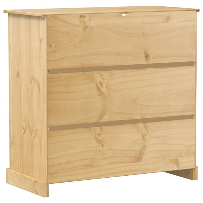 Armoire à vin Corona 107,5x51x105,5 cm bois de pin massif - Photo n°6