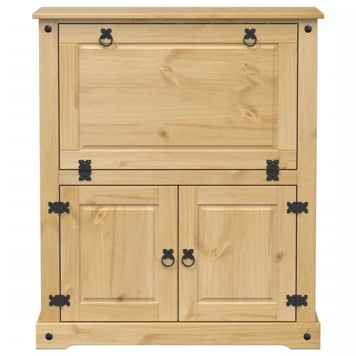 Armoire à vin Corona 97x45x114 cm bois de pin massif - Photo n°4