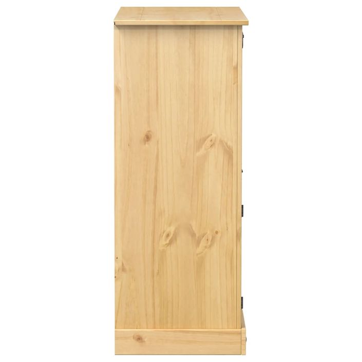 Armoire à vin Corona 97x45x114 cm bois de pin massif - Photo n°5