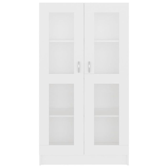 Armoire à vitrine Blanc 82,5x30,5x150 cm - Photo n°1