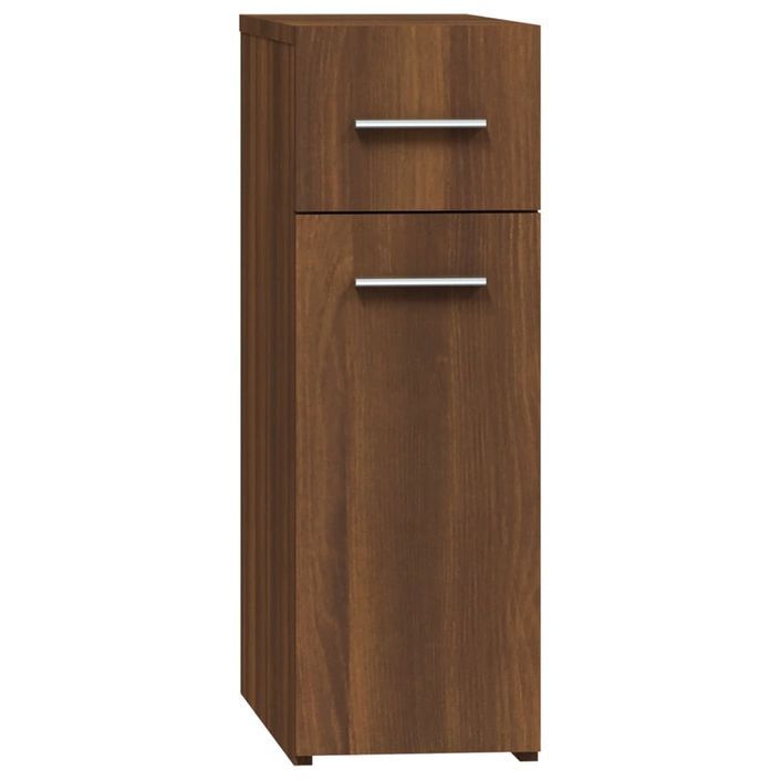 Armoire apothicaire Chêne marron 20x45,5x60cm Bois d'ingénierie - Photo n°2