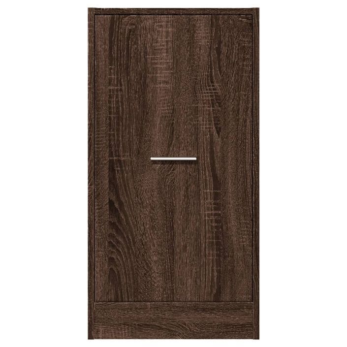 Armoire apothicaire chêne marron 40x41x77,5cm bois d'ingénierie - Photo n°5