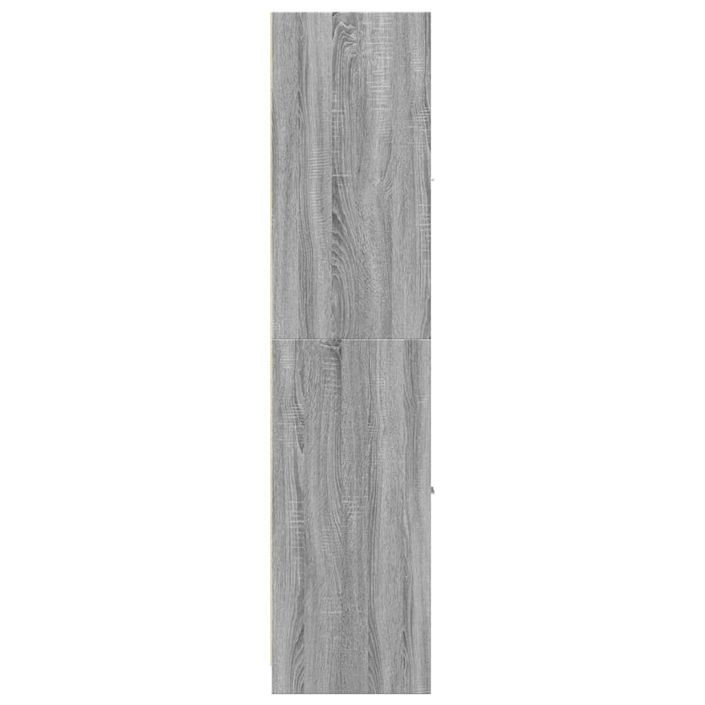 Armoire apothicaire sonoma gris 30x41x174,5cm bois d'ingénierie - Photo n°6