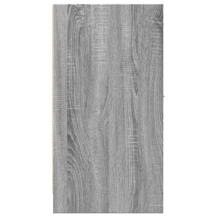 Armoire apothicaire sonoma gris 30x41x77,5 cm bois d'ingénierie - Photo n°6