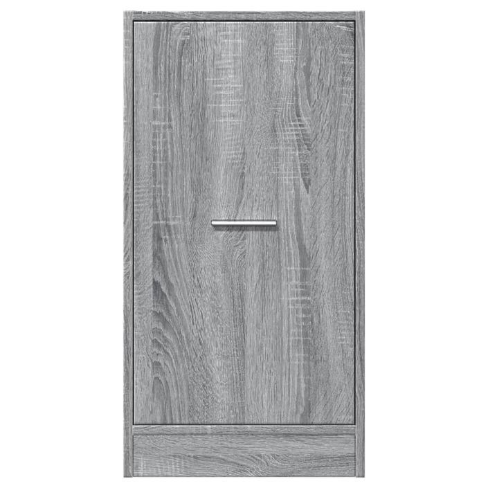 Armoire apothicaire sonoma gris 40x41x77,5 cm bois d'ingénierie - Photo n°5