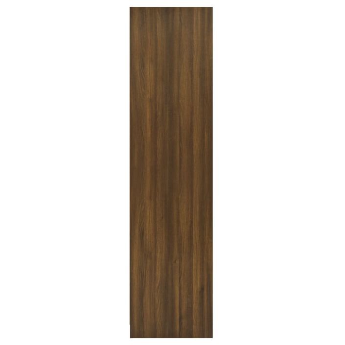 Armoire avec tiroirs Chêne marron 50x50x200cm Bois d'ingénierie - Photo n°5