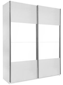 Armoire blanc laqué Arco - Photo n°1