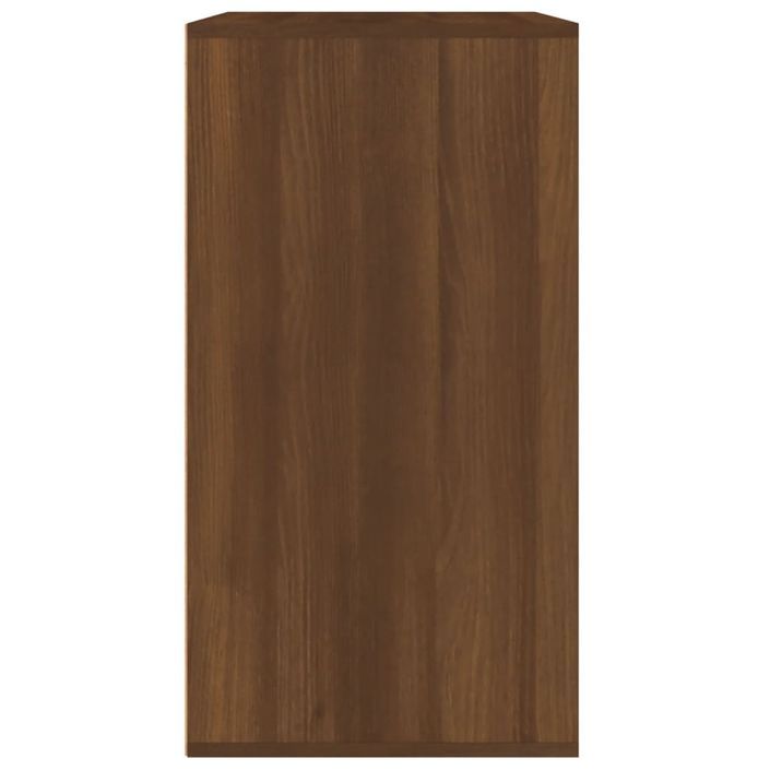 Armoire cosmétique Chêne marron 80x40x75 cm Bois d'ingénierie - Photo n°5