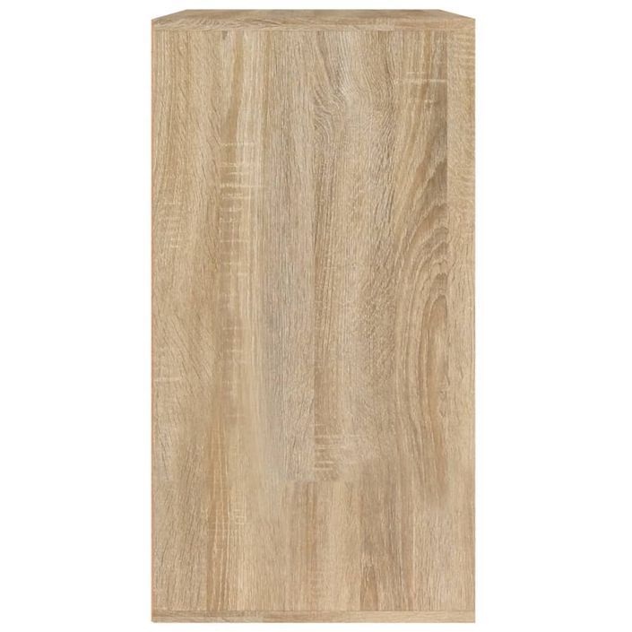 Armoire cosmétique Chêne Sonoma 80x40x75 cm Bois d'ingénierie - Photo n°5