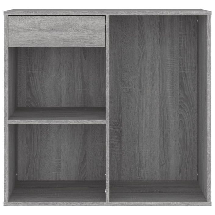 Armoire cosmétique Sonoma gris 80x40x75 cm Bois d'ingénierie - Photo n°3