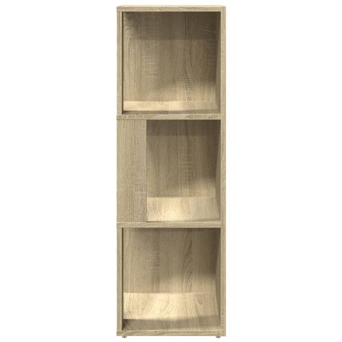 Armoire d'angle Chêne sonoma 33x33x100 cm Bois d'ingénierie - Photo n°5