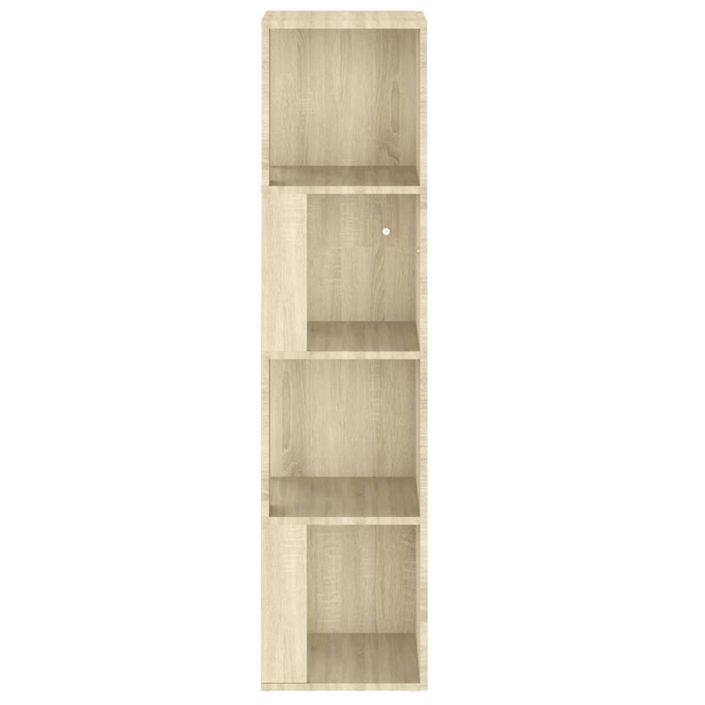 Armoire d'angle Chêne sonoma 33x33x132 cm - Photo n°5