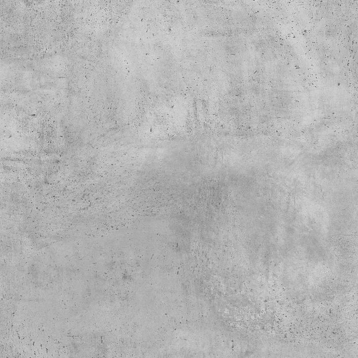 Armoire d'angle suspendue Gris béton 57x57x60 cm - Photo n°9