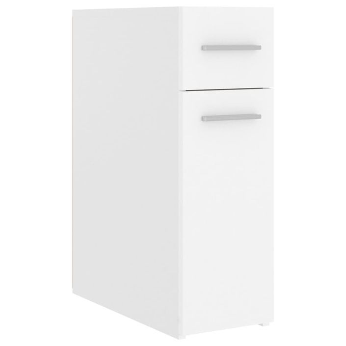 Armoire d'apothicaire Blanc 20x45,5x60 cm - Photo n°1