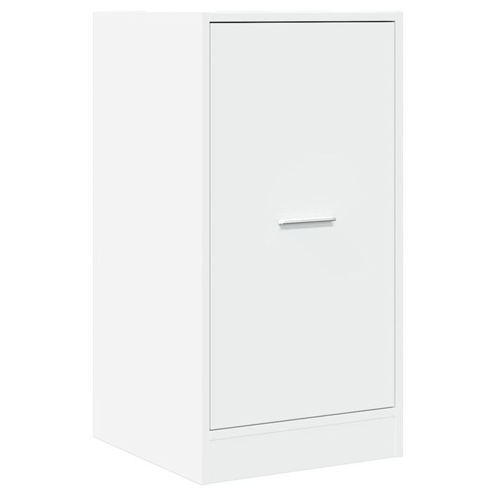 Armoire d'apothicaire blanc 40x41x77,5 cm bois d'ingénierie - Photo n°3