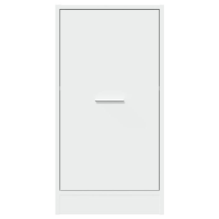 Armoire d'apothicaire blanc 40x41x77,5 cm bois d'ingénierie - Photo n°5