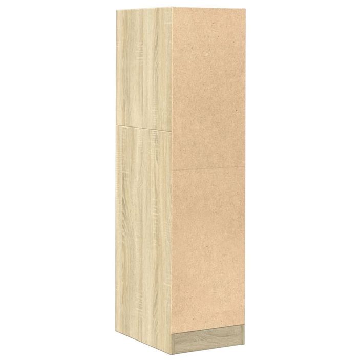 Armoire d'apothicaire chêne sonoma 30x41x118 cm bois ingénierie - Photo n°7