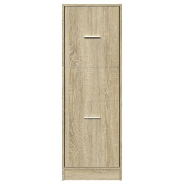 Armoire d'apothicaire chêne sonoma 40x41x118 cm bois ingénierie - Photo n°5